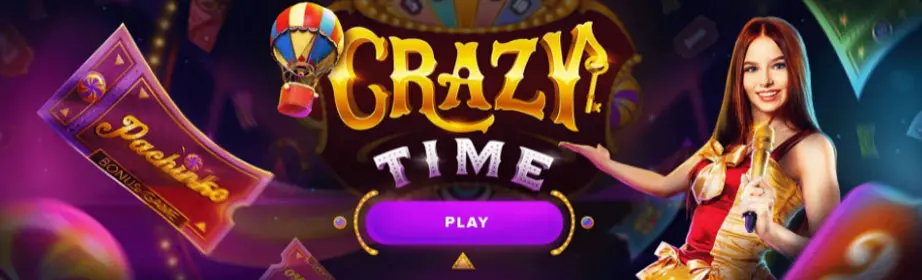 Crazy Time live kasino spill - fordeler og ulemper